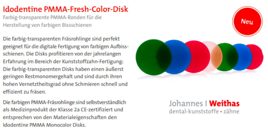 Jetzt auch bei uns: „Die bunte Aufbissschiene“